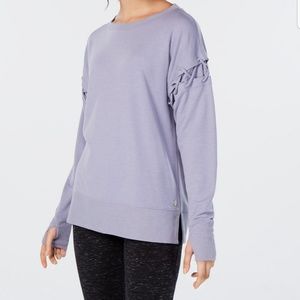 Ideology Crisscross-Sleeve Top